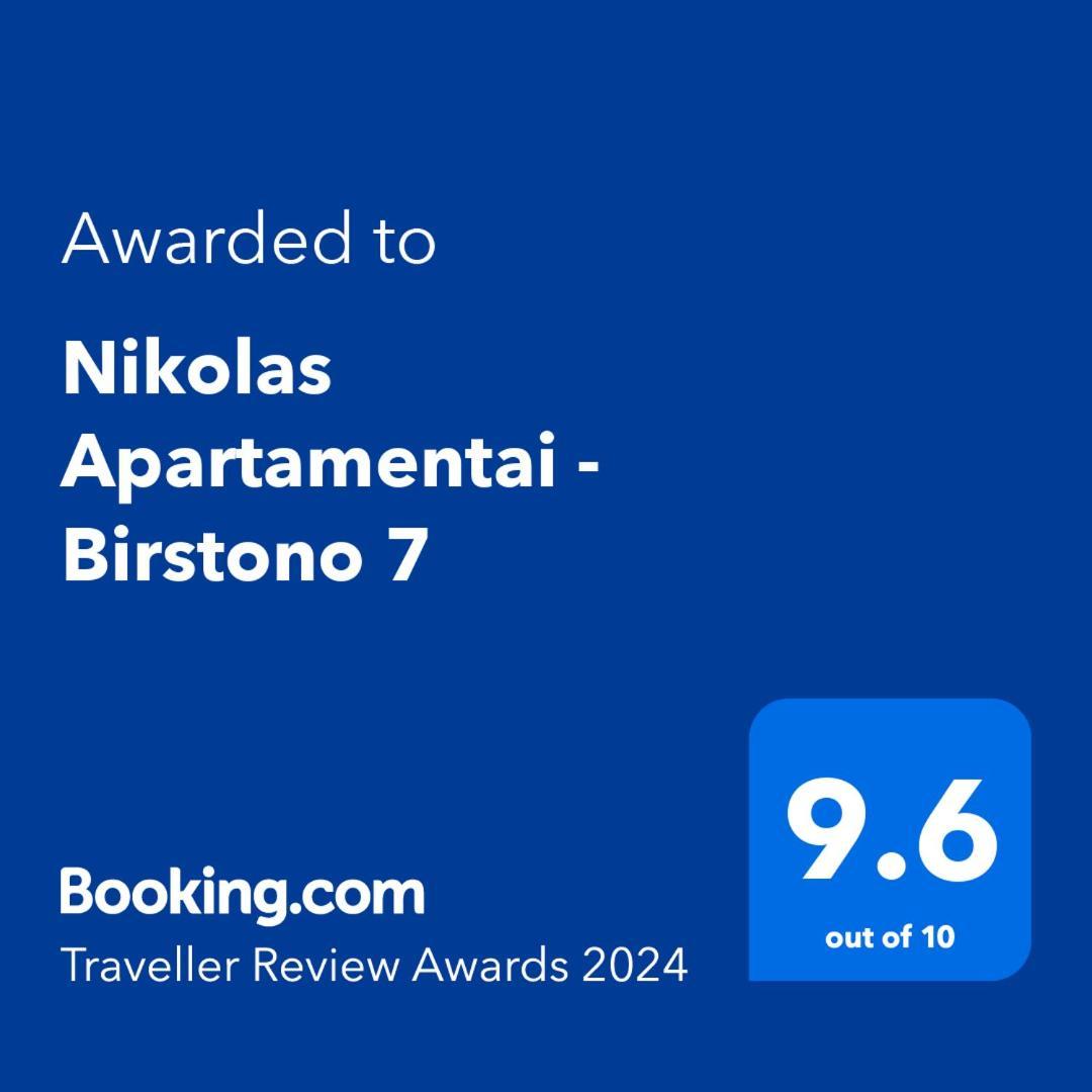 Nikolas Apartamentai - Birstono 7 Druskininkai Buitenkant foto